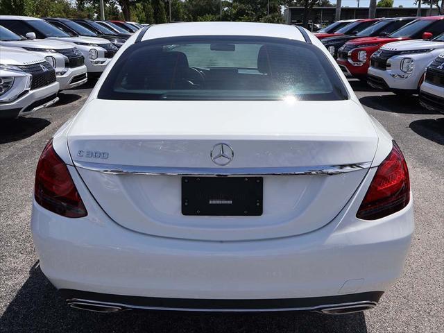 used 2021 Mercedes-Benz C-Class car, priced at $25,617