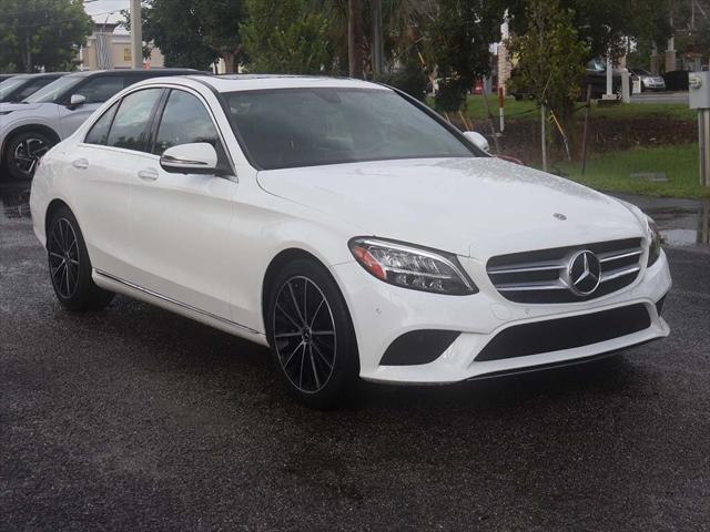 used 2021 Mercedes-Benz C-Class car, priced at $22,517