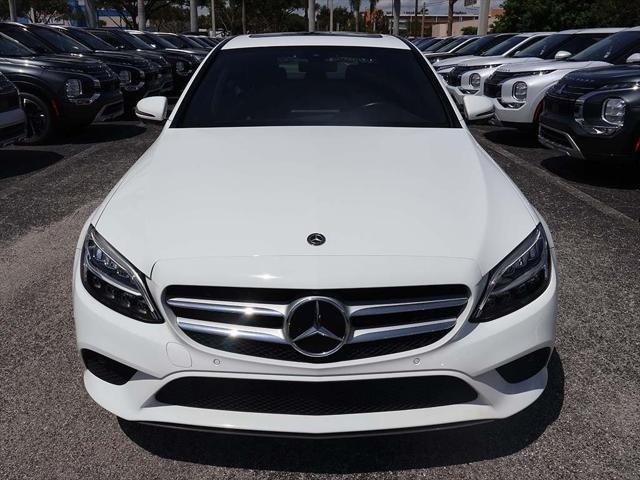 used 2021 Mercedes-Benz C-Class car, priced at $22,517