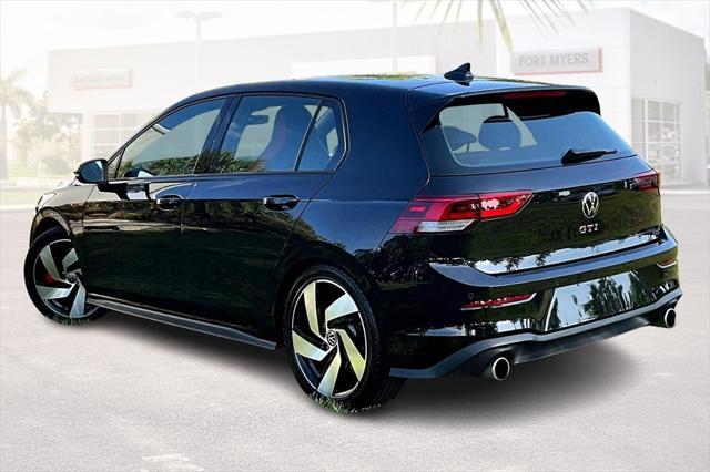 used 2024 Volkswagen Golf GTI car, priced at $27,375