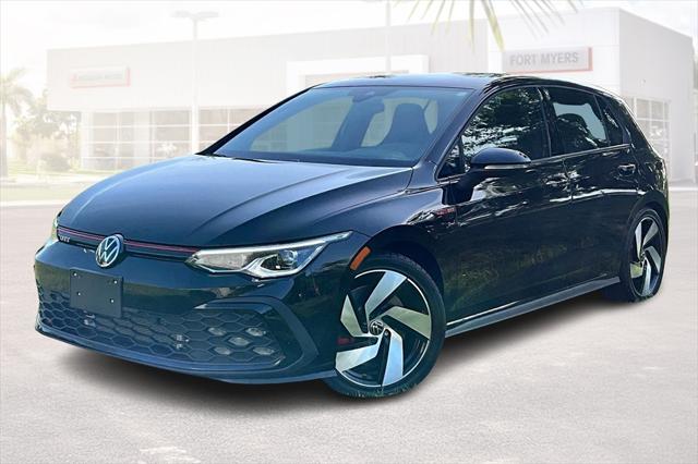 used 2024 Volkswagen Golf GTI car, priced at $27,375