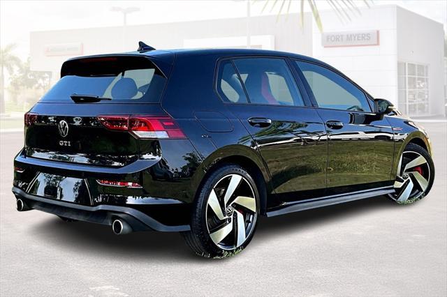 used 2024 Volkswagen Golf GTI car, priced at $27,375