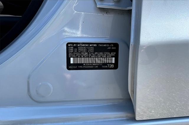 used 2021 Mitsubishi Mirage car, priced at $11,276