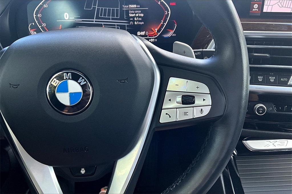 used 2024 BMW X3 car, priced at $32,996