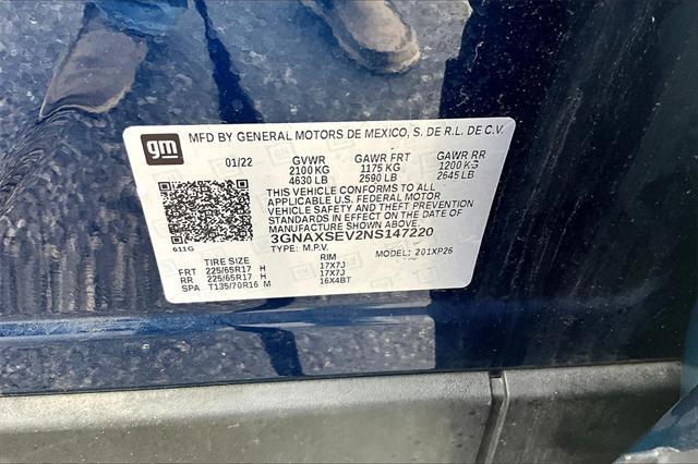used 2022 Chevrolet Equinox car, priced at $19,516
