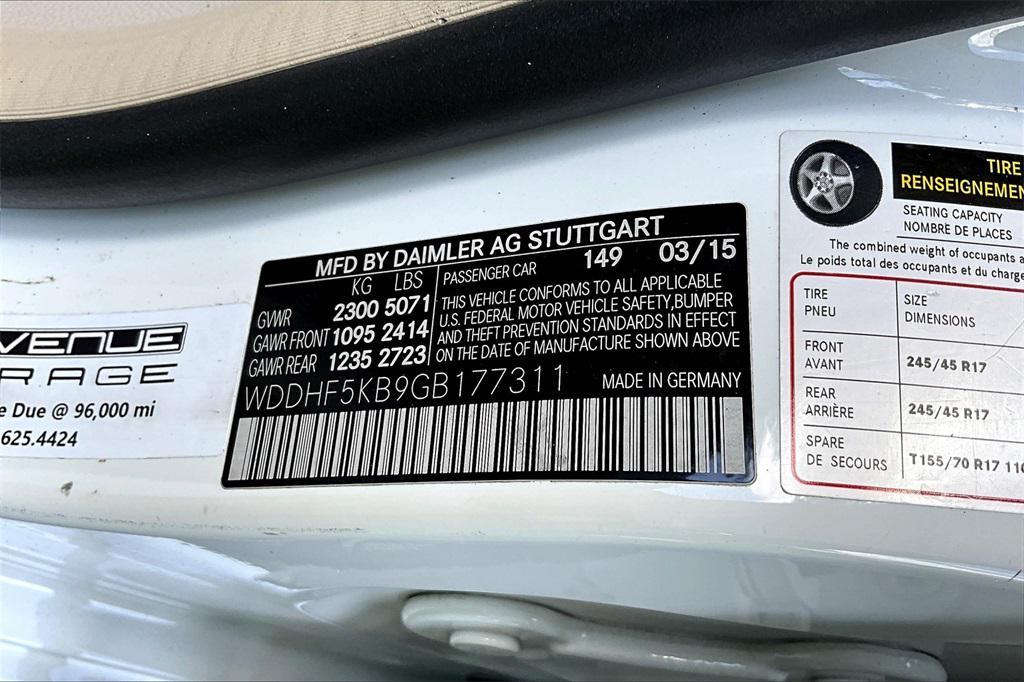 used 2016 Mercedes-Benz E-Class car, priced at $14,937