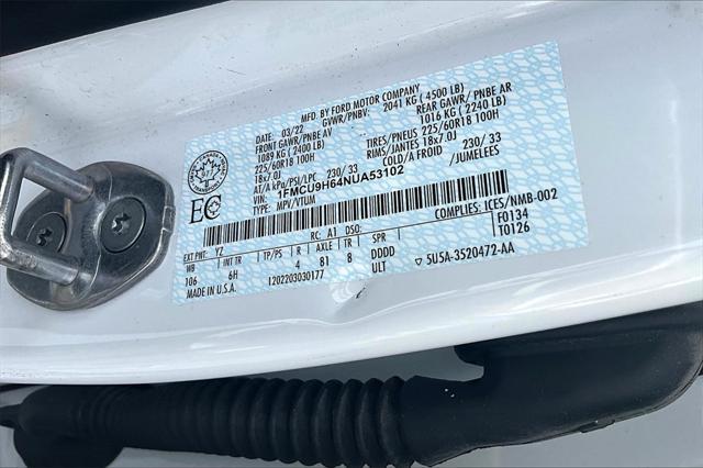 used 2022 Ford Escape car, priced at $19,306