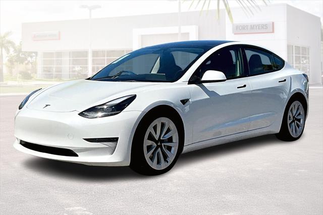 used 2023 Tesla Model 3 car, priced at $24,990