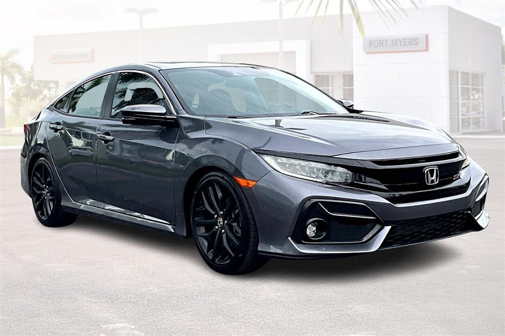 used 2020 Honda Civic Si car, priced at $21,342