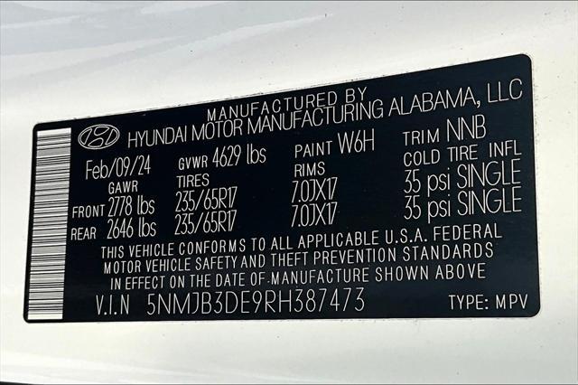 used 2024 Hyundai Tucson car, priced at $22,189