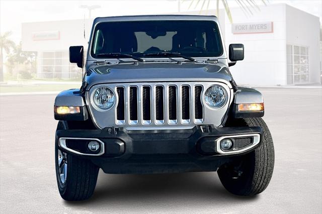 used 2020 Jeep Wrangler Unlimited car, priced at $26,332