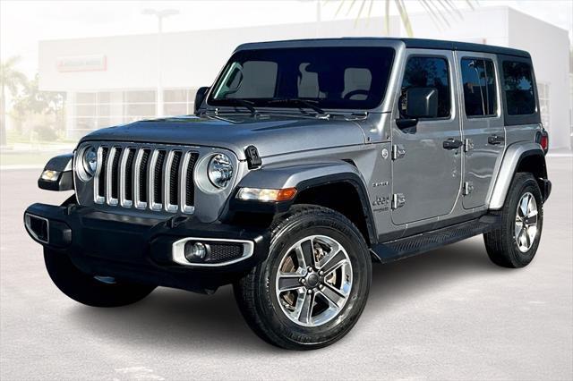 used 2020 Jeep Wrangler Unlimited car, priced at $26,332