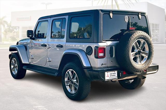 used 2020 Jeep Wrangler Unlimited car, priced at $26,332