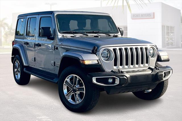 used 2020 Jeep Wrangler Unlimited car, priced at $26,193