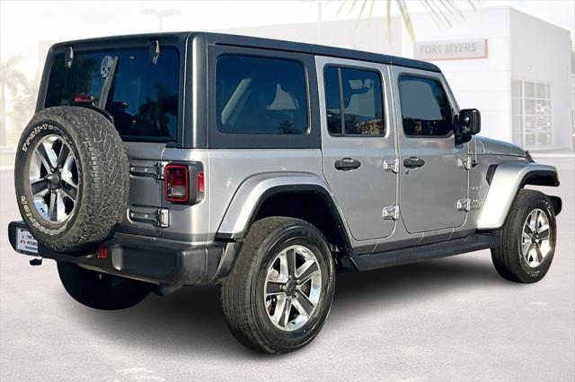 used 2020 Jeep Wrangler Unlimited car, priced at $26,332