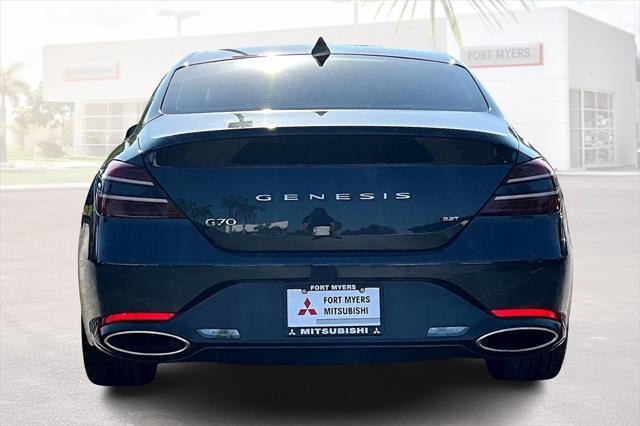 used 2023 Genesis G70 car, priced at $36,171