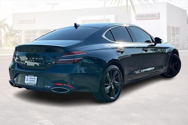 used 2023 Genesis G70 car, priced at $36,171