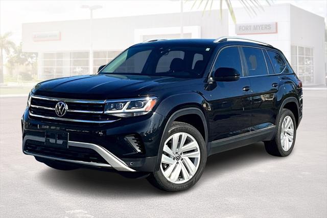 used 2021 Volkswagen Atlas car, priced at $23,323