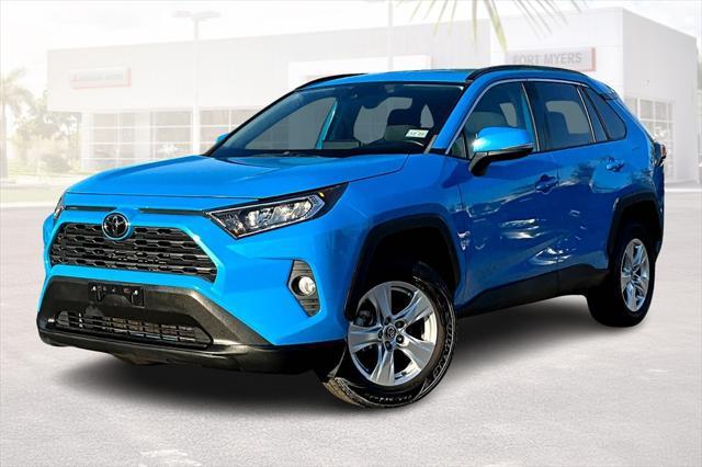 used 2021 Toyota RAV4 car, priced at $23,077