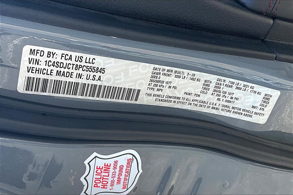 used 2023 Dodge Durango car, priced at $30,721