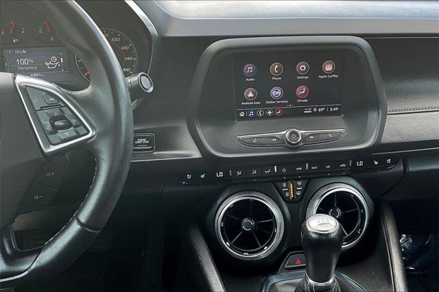 used 2021 Chevrolet Camaro car, priced at $27,411