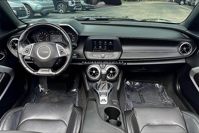 used 2021 Chevrolet Camaro car, priced at $27,411