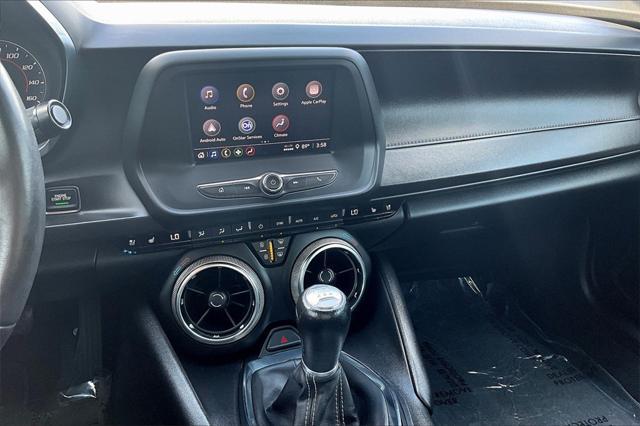 used 2021 Chevrolet Camaro car, priced at $27,411