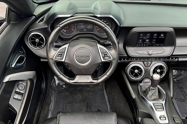 used 2021 Chevrolet Camaro car, priced at $27,411