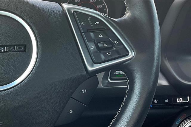 used 2021 Chevrolet Camaro car, priced at $27,411
