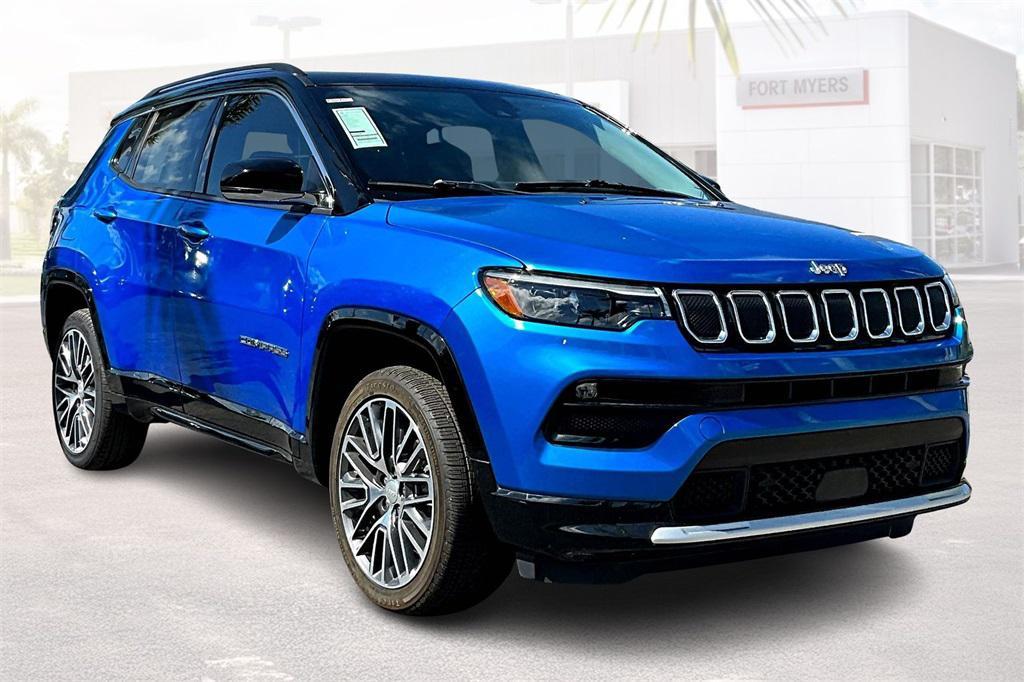 used 2022 Jeep Compass car, priced at $21,563