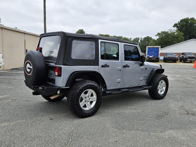 used 2016 Jeep Wrangler Unlimited car, priced at $20,763