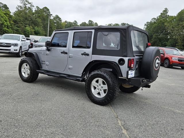 used 2016 Jeep Wrangler Unlimited car, priced at $20,763