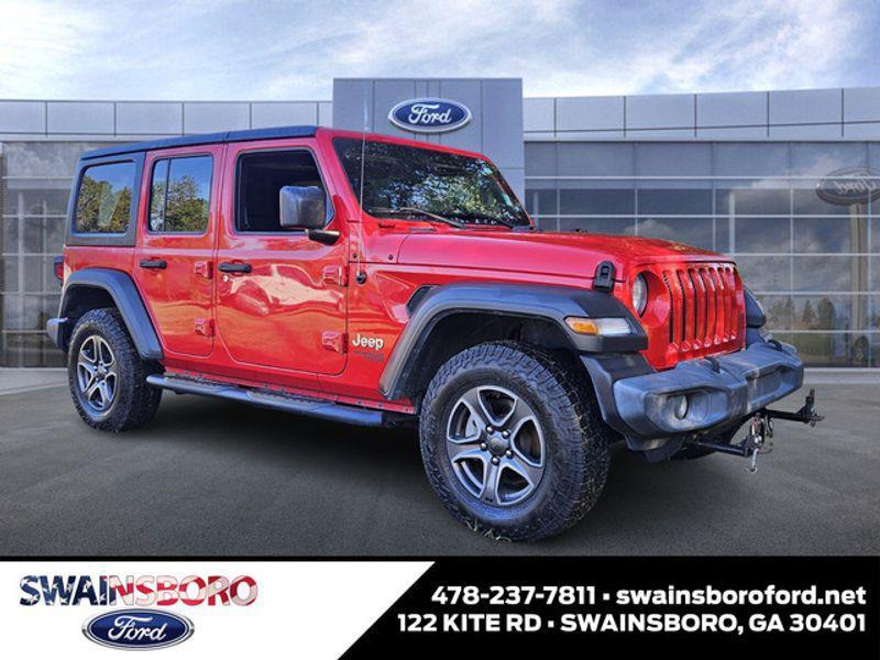 used 2019 Jeep Wrangler Unlimited car, priced at $25,900