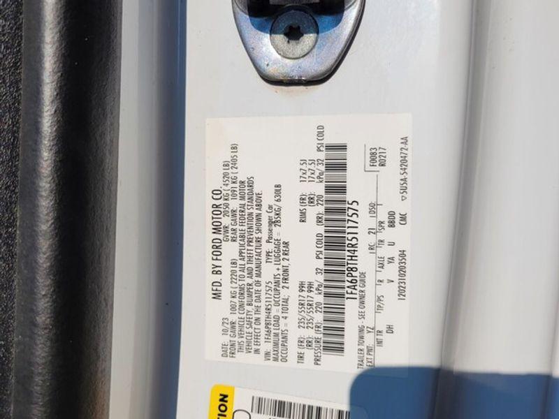 used 2024 Ford Mustang car, priced at $29,377