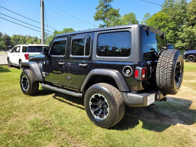 used 2019 Jeep Wrangler Unlimited car, priced at $26,367