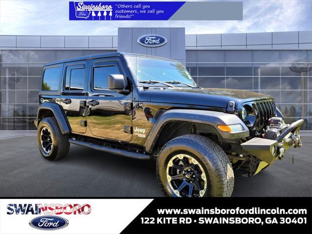 used 2019 Jeep Wrangler Unlimited car, priced at $26,367