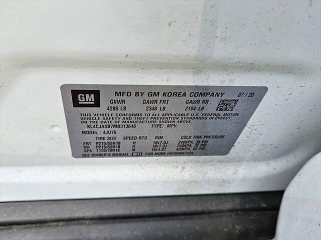 used 2021 Buick Encore car, priced at $21,995