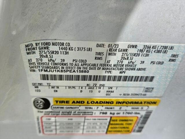 used 2023 Ford Expedition car, priced at $47,500