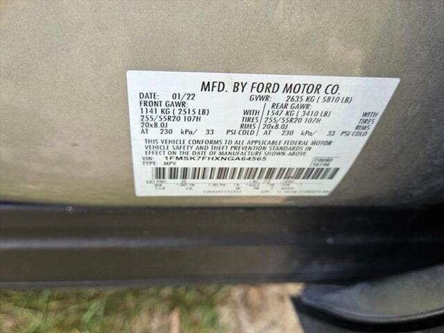 used 2022 Ford Explorer car, priced at $30,995