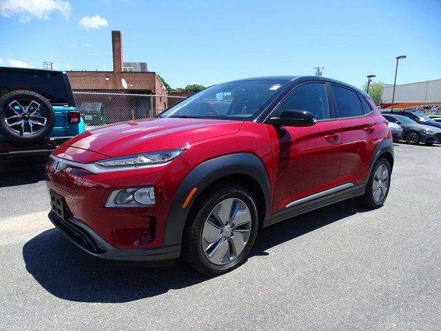 used 2021 Hyundai Kona EV car, priced at $18,795