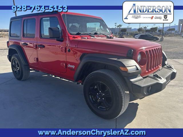 used 2021 Jeep Wrangler Unlimited car, priced at $25,771