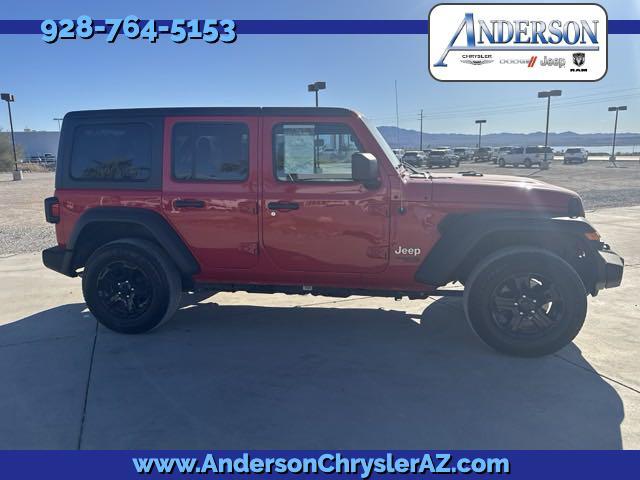 used 2021 Jeep Wrangler Unlimited car, priced at $25,771