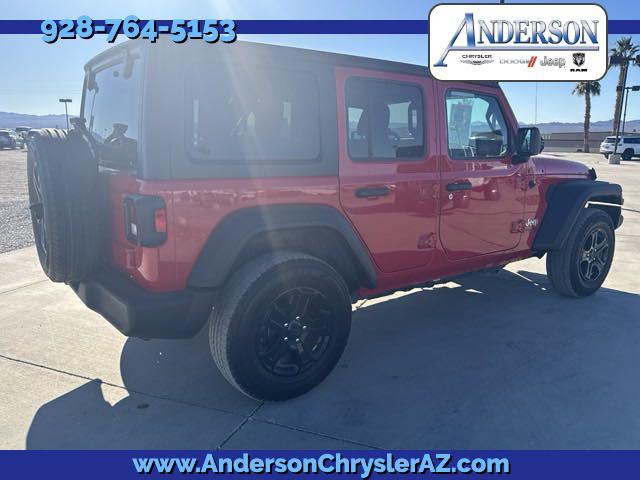 used 2021 Jeep Wrangler Unlimited car, priced at $25,771