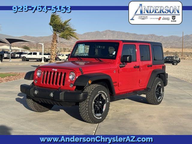 used 2014 Jeep Wrangler Unlimited car, priced at $24,879