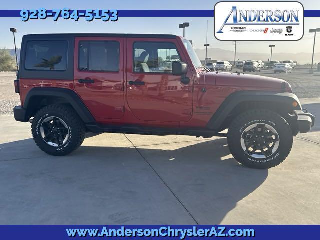 used 2014 Jeep Wrangler Unlimited car, priced at $24,879