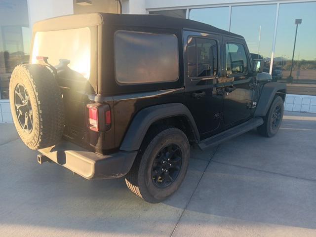 used 2020 Jeep Wrangler Unlimited car, priced at $26,843