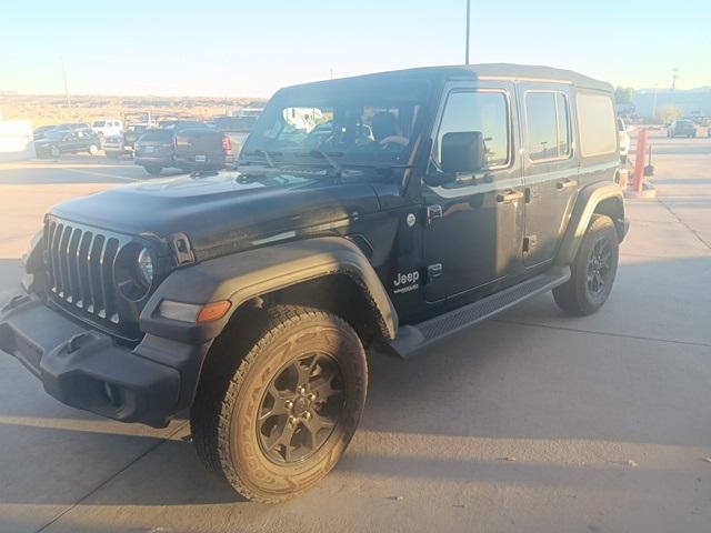 used 2020 Jeep Wrangler Unlimited car, priced at $26,843