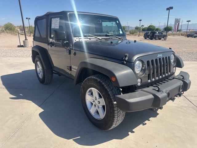 used 2018 Jeep Wrangler JK car, priced at $19,390