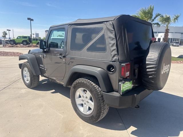 used 2018 Jeep Wrangler JK car, priced at $19,390