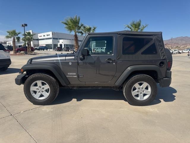 used 2018 Jeep Wrangler JK car, priced at $19,390